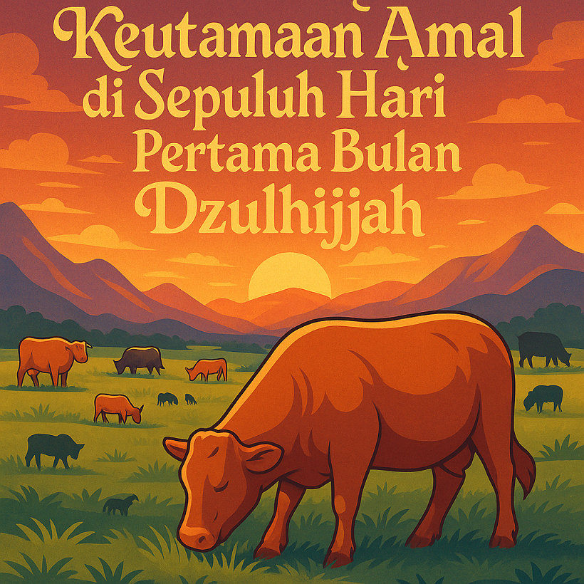 Keutamaan Amal di Sepuluh Hari Pertama Bulan Dzulhijjah